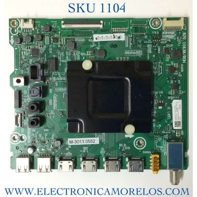 MAIN PARA TV HISENSE NUMERO DE PARTE 282836 / RSAG7.820.10638/ROH / 282837 / 3TE65G20499U / TM213H70FP / PANEL HD650Y1U72-T0L2\GM\CKD3A\ROH / NUMERO DE DISPLAY HV650QUB-F70 / MODELO 65A6G 65A53FUA (0003) / 65A6G